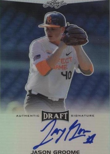 2016 Leaf Metal Draft - Jason Groome #BA-JG1