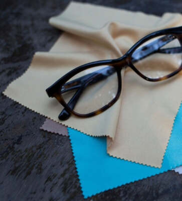 Premium Microfiber Lens & Screen Cleaning Cloth (x2)