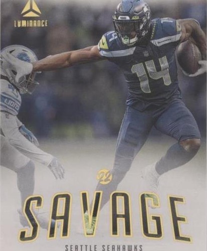 2022 Panini Luminance DK Metcalf #SAV-DKM