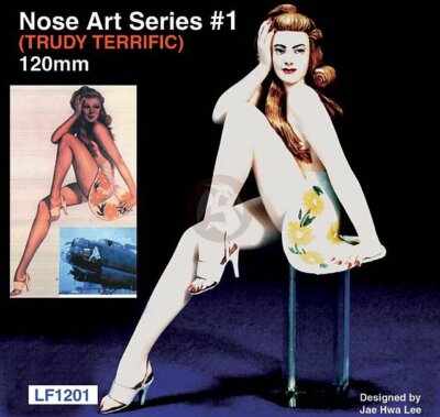 Legend 120mm 1/16 Nose Art Series #1 She's Trudy Terrific Avro Lancaster LF1201