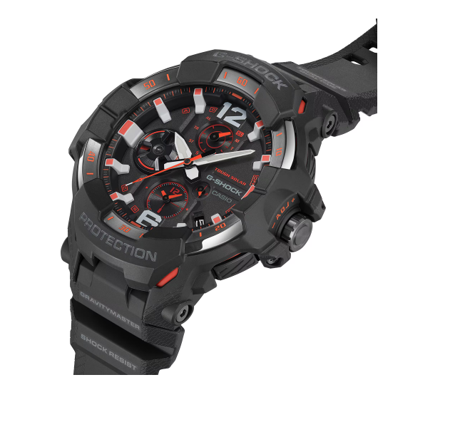 Pre-owned G-shock Casio  Master Of G-air Gravity Master Dual Time Men's Watch Grb300-1a4