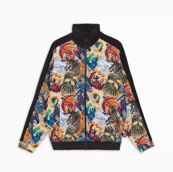 Pre-owned Puma X Monster Hunter Collaboration T7 Track Jacket Unisex Xs-m F/s Fedex In Desert Dust