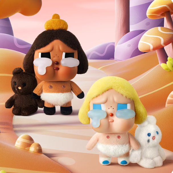 （セール）開催中 人気ブランドも続々プライス Crying Crybaby POPMART Again (6pcs Set One Box Blind Series ぬいぐるみ