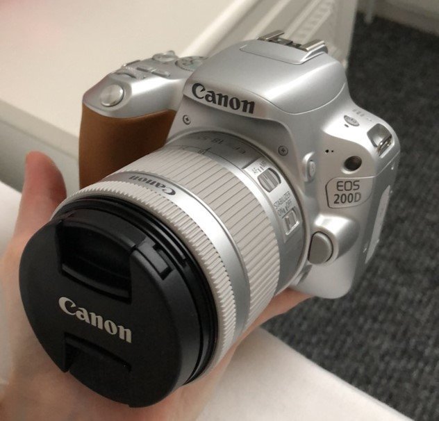 Canon EOS 200D DSLR Camera (Silver) in Cramlington, Northumberland