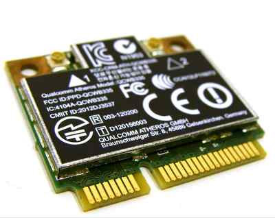 Qualcomm Atheros QCWB335 b/g/n PCIe Half Size Mini Wi-Fi BT 4.0 690019-001 Card