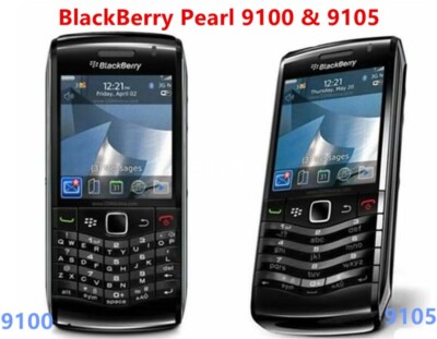 BlackBerry Pearl 9100 & 9105 3G GPS WIFI Touch Screen QWERTY Keyboard SmartPhone