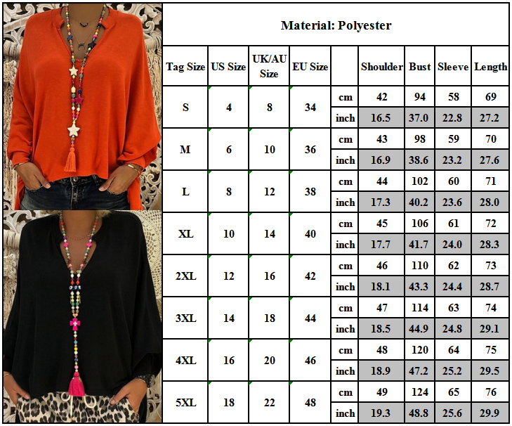 Damen High Low Sommer Langarmshirt Blusen Baggy Hemdbluse Langtop Oberteil S-5XL