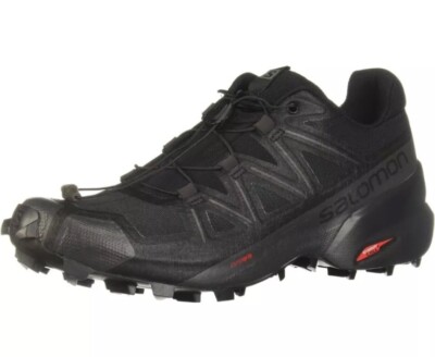 Salomon Speedcross Women's 5 GTX Running Shoes Outdoor, Black/Phantom, Size 9.5