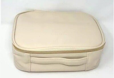 ** VLANDO**  '' COSMETICS BAG '' M/L ' NUDE ' ADJUSTABLE STORAGE