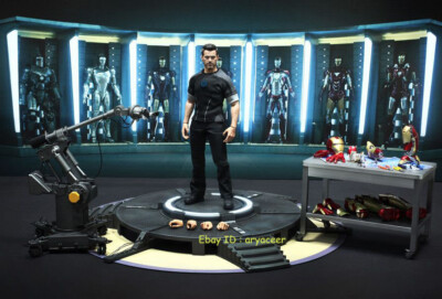 Hot Toys MMS191 Iron Man 3 Tony Stark Armor Testing Ver 1/6 Figure In Stock
