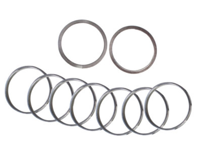 SINGLE SPEED BICYCLE HUB SPACER CONVERSION KIT SILVER
