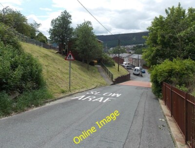 Photo 6x4 No pavements along Penybont Road, Cwmtillery Abertillery/Abert c2013