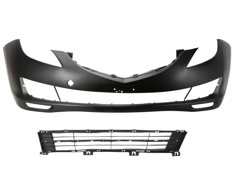MAZDA 6 (GH) 2008 - 2010 Front Bumper Cover + Center Lower Bumper grill