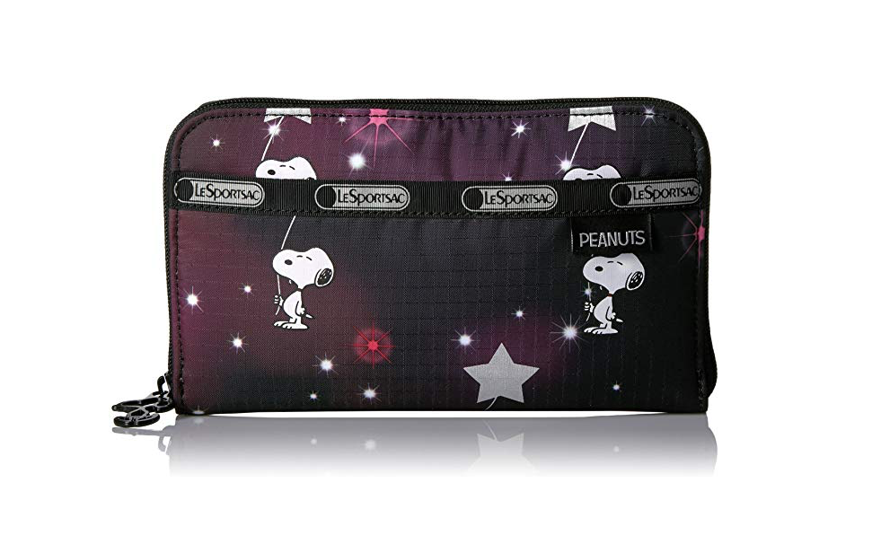 Lesportsac Lily Wallet Peanuts Snoopy In The Stars New W sのebay公認海外通販 セカイモン