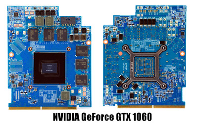 Clevo P751TM1/P775TM1/P870TM1; NVIDIA GTX 1060 GPU; 6GB DDR6; MXM3.1