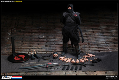 G.I. Joe Black Dragon Ninja 12 Inch Figure Exclusive by