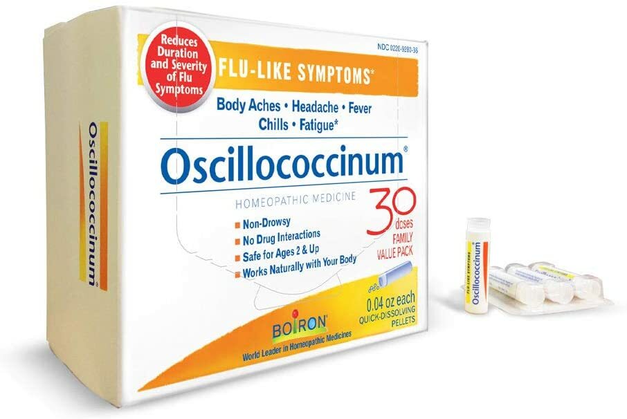 Boiron Oscillococcinum 30 Doses Beige, 1.2 Ounce Homeopathic Medicine