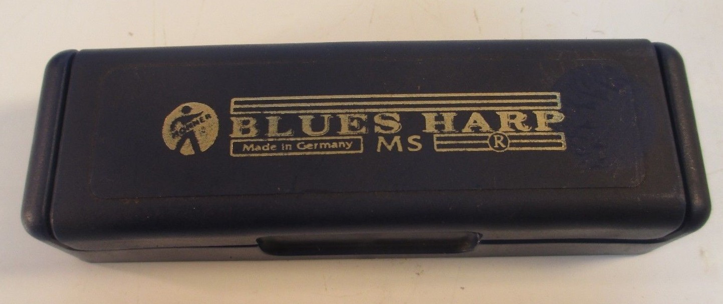HOHNER BLUESBAND Harmonica MS M533056  E Key 532/20 Case With Booklet Germany