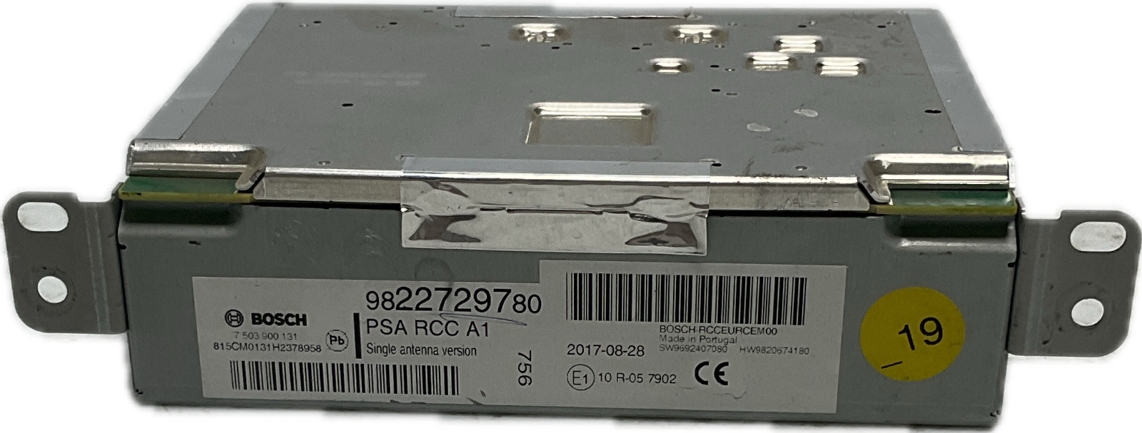 Unita' centralina autoradio per modello CITROEN C3 AIRCROSS codice 9822729780