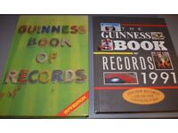 Guinness Books of Records 1979 and 1991 Books/book – post or collect