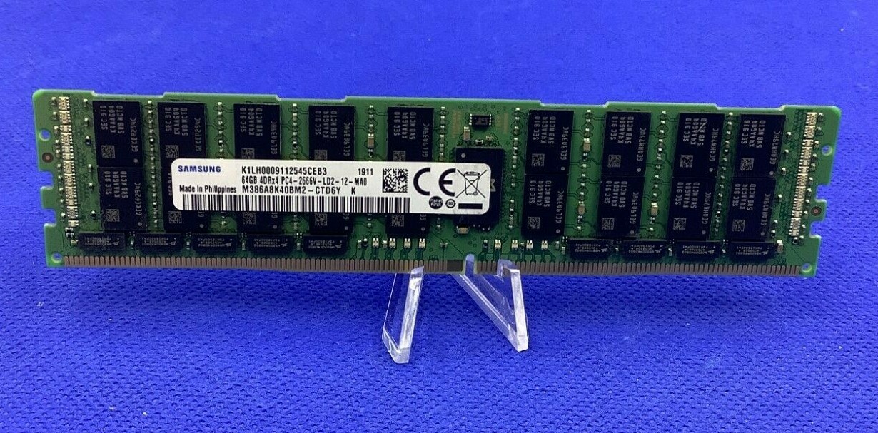 SAMSUNG M386A8K40BM2-CTD 64GB (1X64GB) 4DRX4 PC4-2666V DDR4