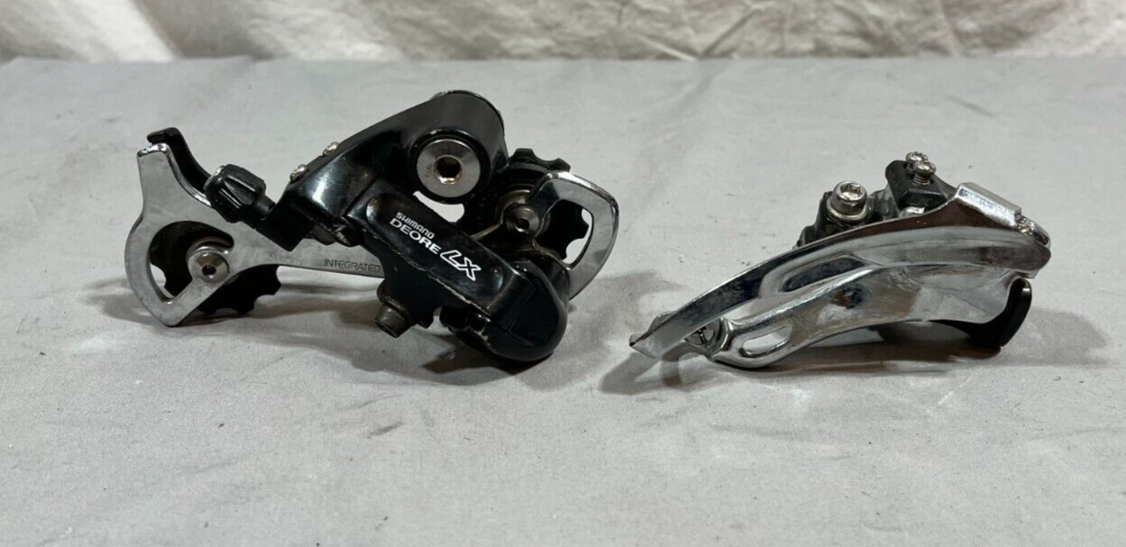 Vintage 1990s Shimano Deore LX RD-M567 Rear & FD-M567 Front