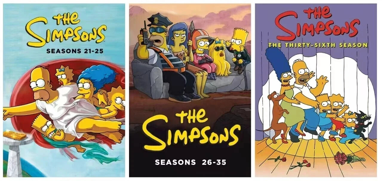 The Simpsons the complete seasons 21-36 31 32 33 34 35 brand