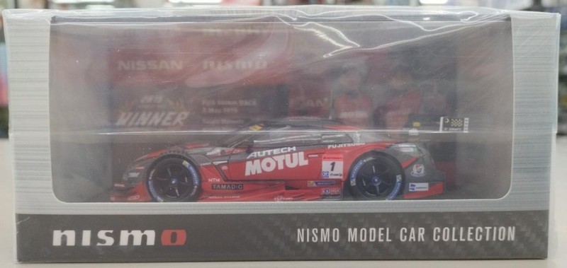 NISSAN Minicar 1/43 MOTUL AUTECH GT-R #1 SUPER GT GT500 2015