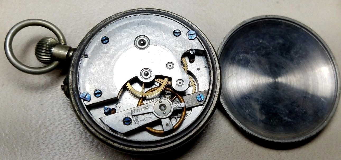 Antique 4/0s Ladies Pendant Pocket Watch-Sub Seconds-Parts / Repair-Free US Ship