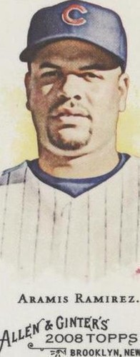 2008 Topps Allen & Ginter's - Aramis Ramirez #25