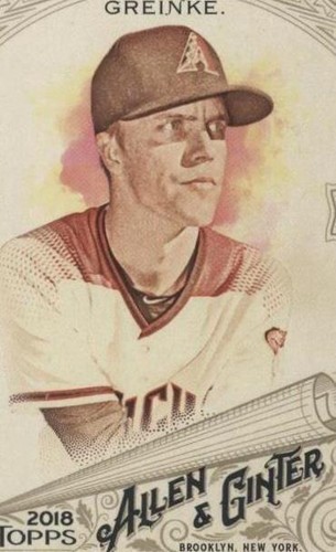2018 Topps Allen & Ginter - Zack Greinke #150