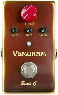 VEMURAM Budi-G Booster Guitar Effects Pedal Gritty Gain/Bass VEMURAM Budi-G Booster Guitar Effects Pedal Gritty Gain/Bass
