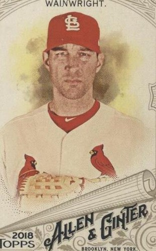 2018 Topps Allen & Ginter - Adam Wainwright #234