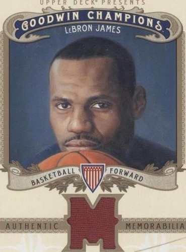 2012 Upper Deck Goodwin Champions - LeBron James #M-LJ