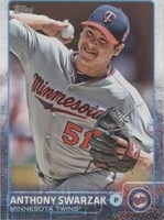 2015 Topps Mini - Anthony Swarzak #128