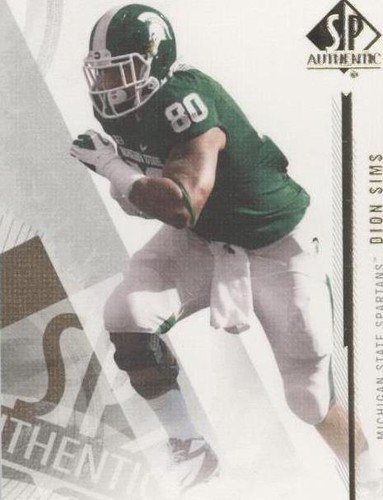 2013 SP Authentic Dion Sims #CC-73