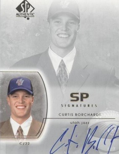 2002-03 SP Authentic - Curtis Borchardt #CU