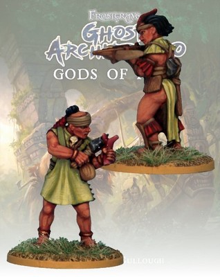 Frostgrave Ghost Archipelago: Tribal Crackshot and Herbalist OSP FGA316