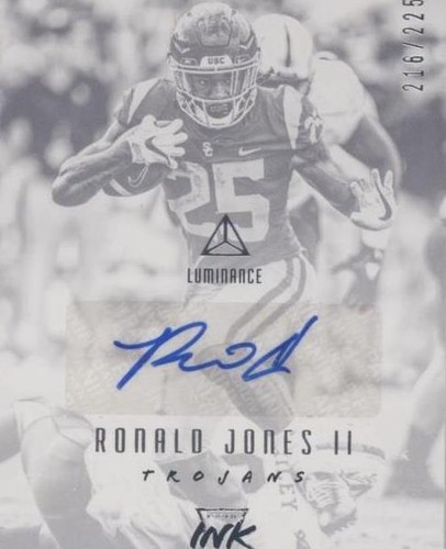 2018 Panini Luminance Ronald Jones II #RI-ROJ