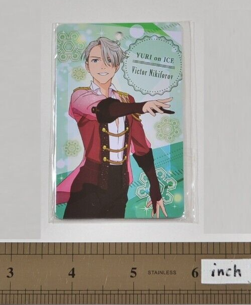 Snow Man - YuRi no chain) Yuri on Ice Yuuri Victor Yuri Metal Plate Keychain