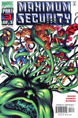 Maximum Security #3 NM 9.4 2000 Jerry Ordway Cover