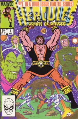 HERCULES (Vol. 2) #1 F/VF, Bob Layton, Direct Marvel Comics 1984 Stock Image