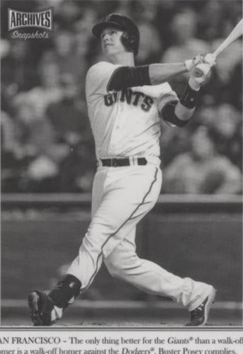 2020 Topps Archives Snapshots - Buster Posey #WW-BP