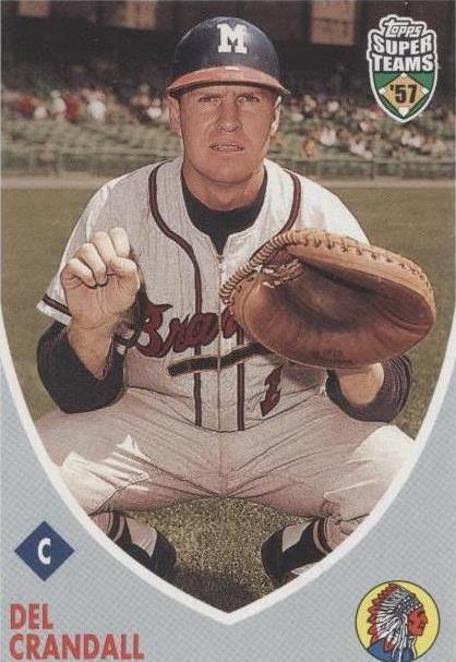 2002 Topps Super Teams - Del Crandall #40
