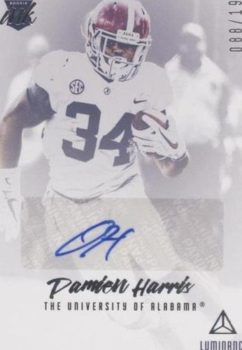2019 Panini Luminance Damien Harris #RI-DHA