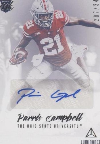 2019 Panini Luminance Parris Campbell #RI-PC