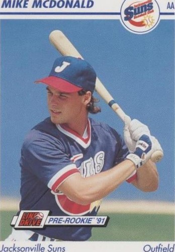1991 Line Drive Pre-Rookie - Mike McDonald #338