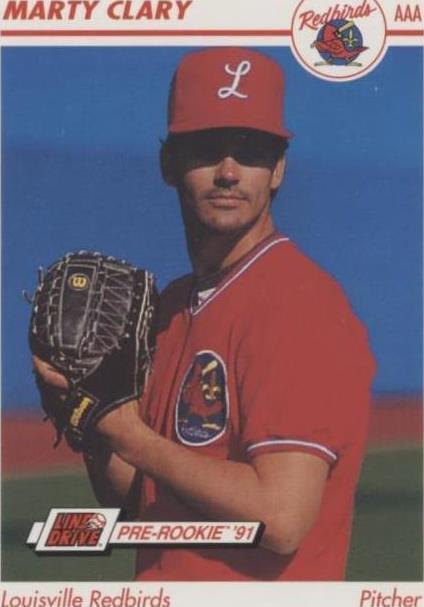 1991 Line Drive Pre-Rookie - Marty Clary #230