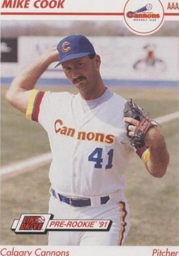 1991 Line Drive Pre-Rookie - Mike Cook #57