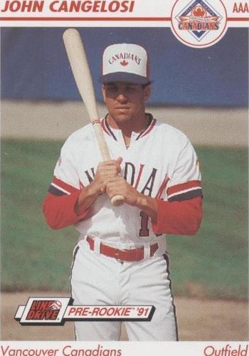 1991 Line Drive Pre-Rookie - John Cangelosi #629